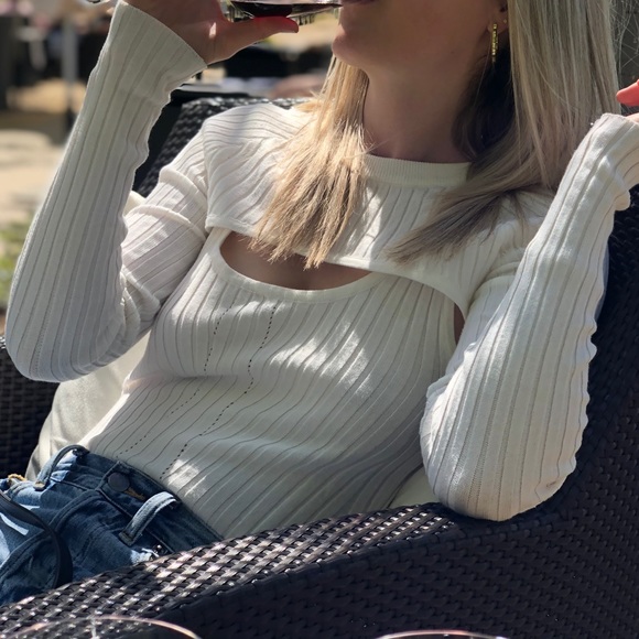 X Revolve Ribbed Sweater - Picture 7 of 7